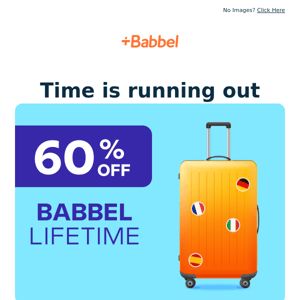 Ends tonight: 60% off 14 languages for life! ⏰