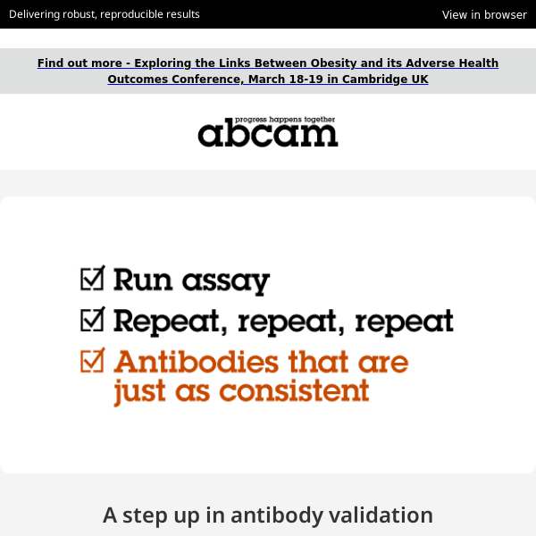 Setting new standards for antibody quality