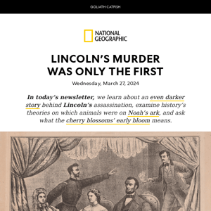 Lincoln was assassinated before their eyes. And then the horror began.