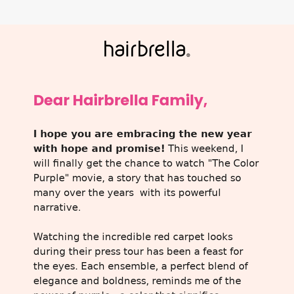 Purple Reign: Unleash Your Inner Queen with Hairbrella!