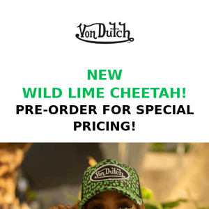 NEW WILD LIME CHEETAH! 💚 PRE-ORDER FOR SPECIAL PRICING!