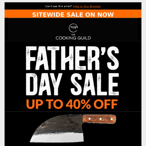 FATHERS DAY SALE HAS COME EARLY!