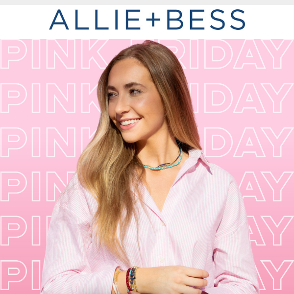 Grab 40% OFF Allie+Bess Favorites!