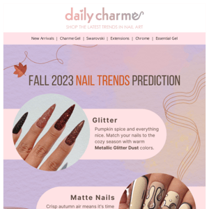 Fall Nail Trend Predictions! 🍂