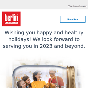 Seasons Greetings from Berlin Packaging