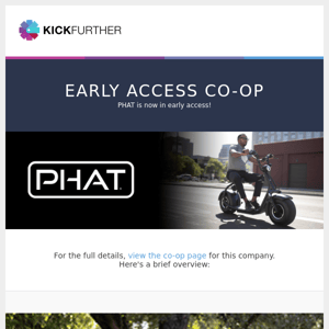 Early Access Co-Op: PHAT is offering 6.62% profit in 4.3 months.