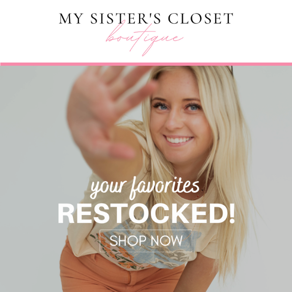 Fashion Enthusiasts, Listen Up! My Sister's Closet Sale