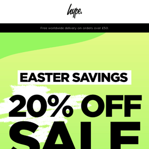 Hop into Easter Savings 🐰 : Enjoy an Extra 20% Off Sale Items!