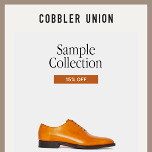 The CU Sample Collection Sale is here!