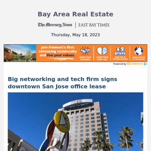 Big networking and tech firm signs downtown San Jose office lease