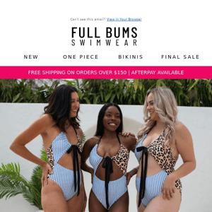 The unfiltered world of Full Bums Swimwear🍑