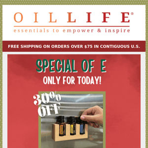 🎄 Today Only: Elevate Your Oils with Our Beechwood Trio Holder - 30% Off!