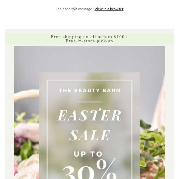 🌷Easter Sale! Up to 30% off!
