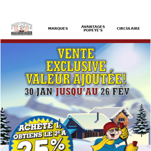 📣 Plus de 65 produits exclusifs et à valeur ajoutée!