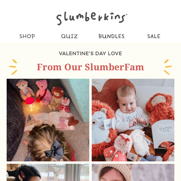 Valentine's Day Love From Our SlumberFam