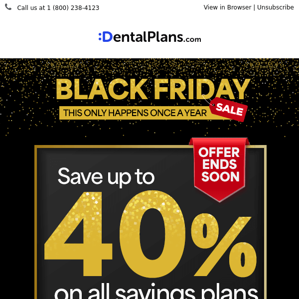 Your Favorite Sale is Here – Take up to 40% off ANY savings plan today