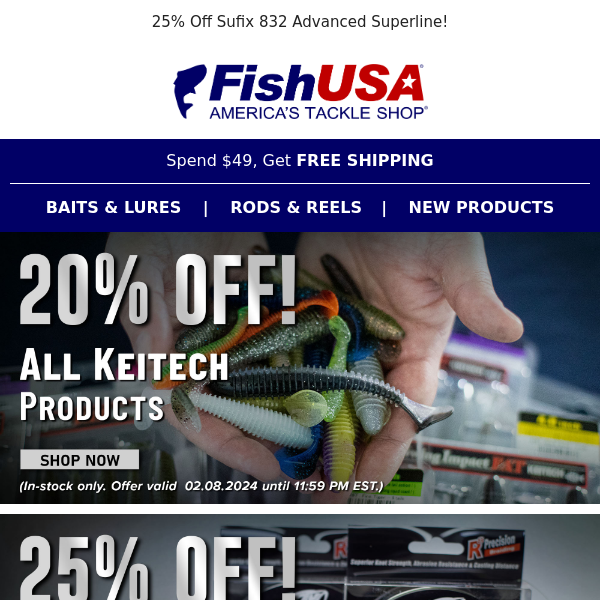 Our Biggest Keitech Sale Of The Year!