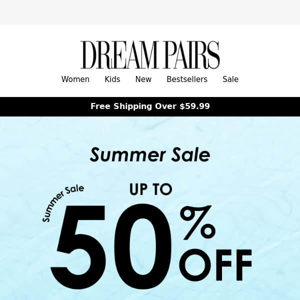 Summer Sale: Up To 50% OFF