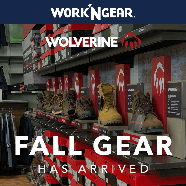 Wolverine Fall Gear Is Here