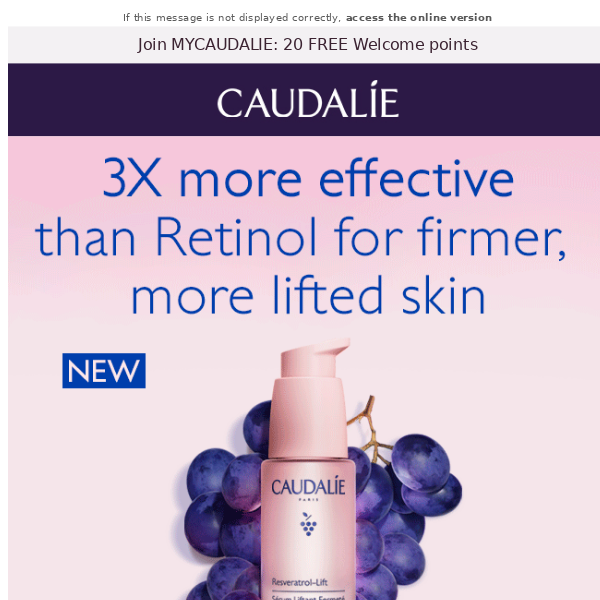 Caudalie Resveratrol-Lift Anti-Ageing Lifting & Firming Duo Set