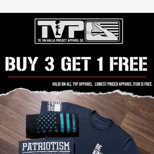 This Weekend Only | Buy 3 tees and Get 1 FREE