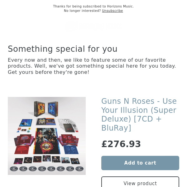 VERY LIMITED! GUNS N ROSES - USE YOUR ILLUSION [SUPER DELUXE]