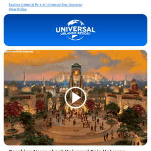 Just Announced: Universal Epic Universe Details