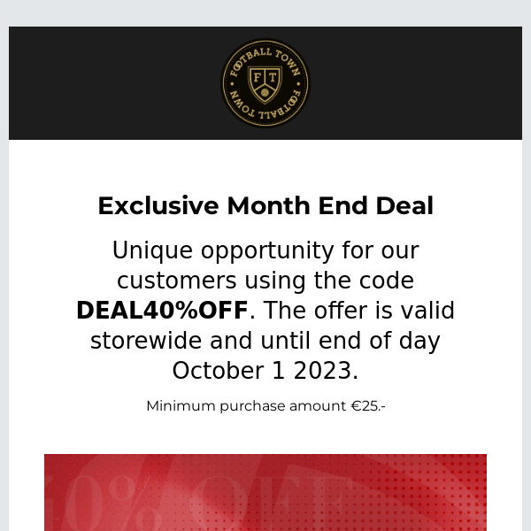 Exclusive Month End Deal 🔥