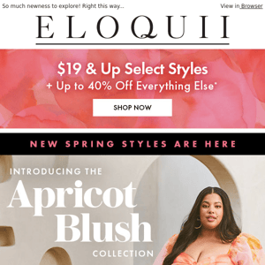 The Apricot Blush Collection Is Here! 🧡