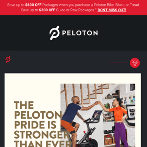Thankful for the Peloton community 🫶