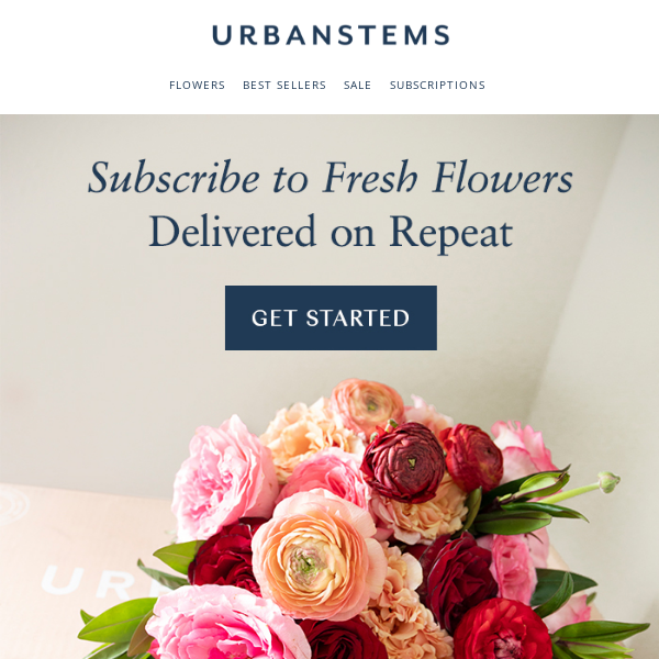 Did you know we have flower subscriptions?