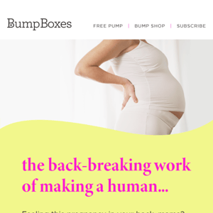 Back pain in pregnancy: is it normal? 🤰