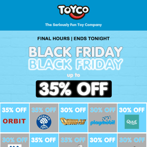 Last Chance | BLACK FRIDAY Early Access Ends Tonight!