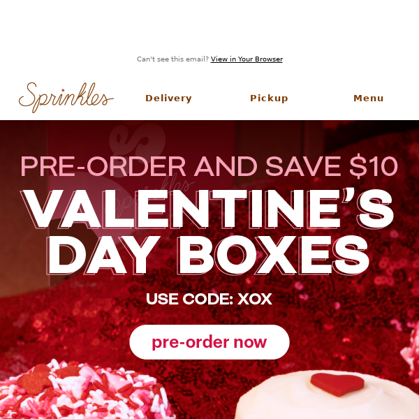 Save $10 on local V-Day boxes with online pre-order.