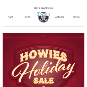 Howies Holiday Sale Starts Now! 🎄❄️🎅