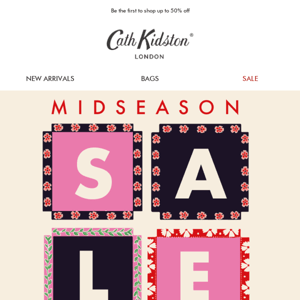 Hello, Mid-season sale
