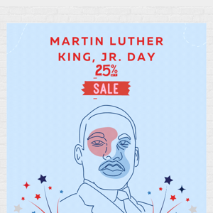 MLK DAY SALE ✊🏾✊🏻✊🏽 25% OFF SALE 🇱🇷 48 HOURS ONLY!