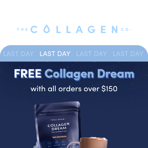 [Last Day] FREE Collagen Dream 💤✨