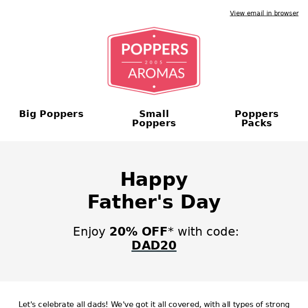 30% Off Poppers Aromas PROMO CODE: (10 ACTIVE) August 2023