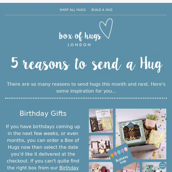 5 Reasons To Send A Hug Right Now