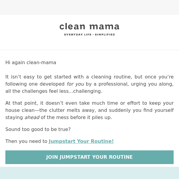 How to Fit a Cleaning Routine into a Full Life - Clean Mama