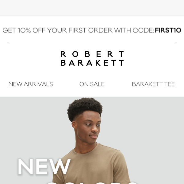 4 NEW Barakett Tee colors for fall are here