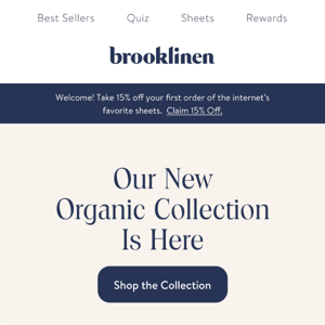 Introducing: Our New Organic Collection!