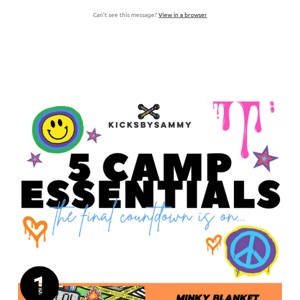 5 Camp Must Haves
