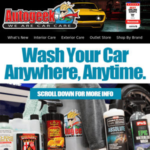 Wash Your Car Anywhere, Anytime - We'll Show You How!