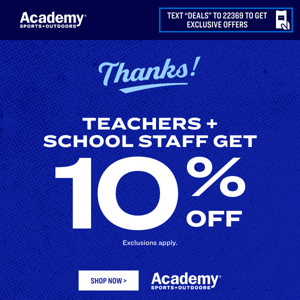 Hurry! This School Staff Deal Ends Soon