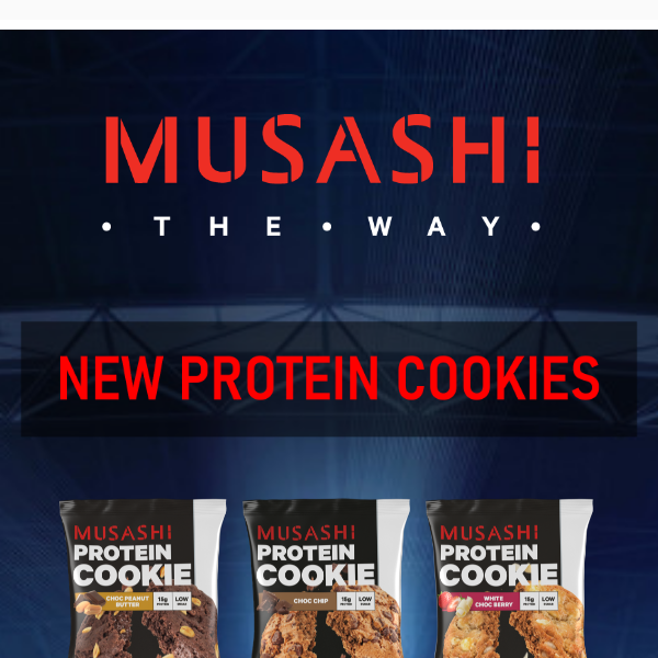 Protein Cookies Now Available!