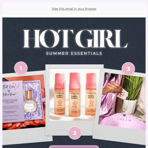 Hot Girl Summer Essentials