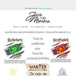 Raise Your Glasses: Wizard Themed Brews!