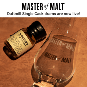 Daftmill drams are now live! 🥃